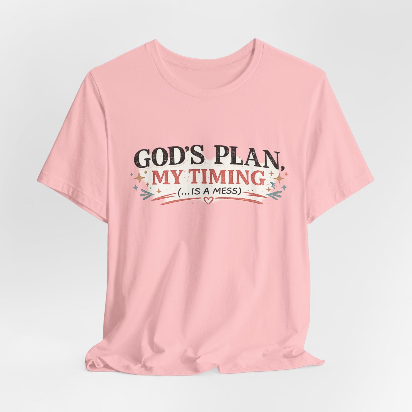 Gods Plan My Timing Graphic Tee