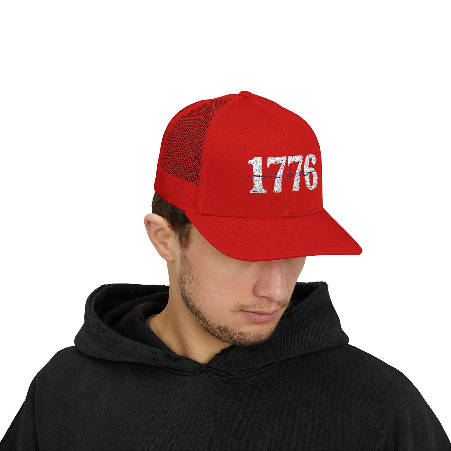 1776 USA Snapback Trucker Cap