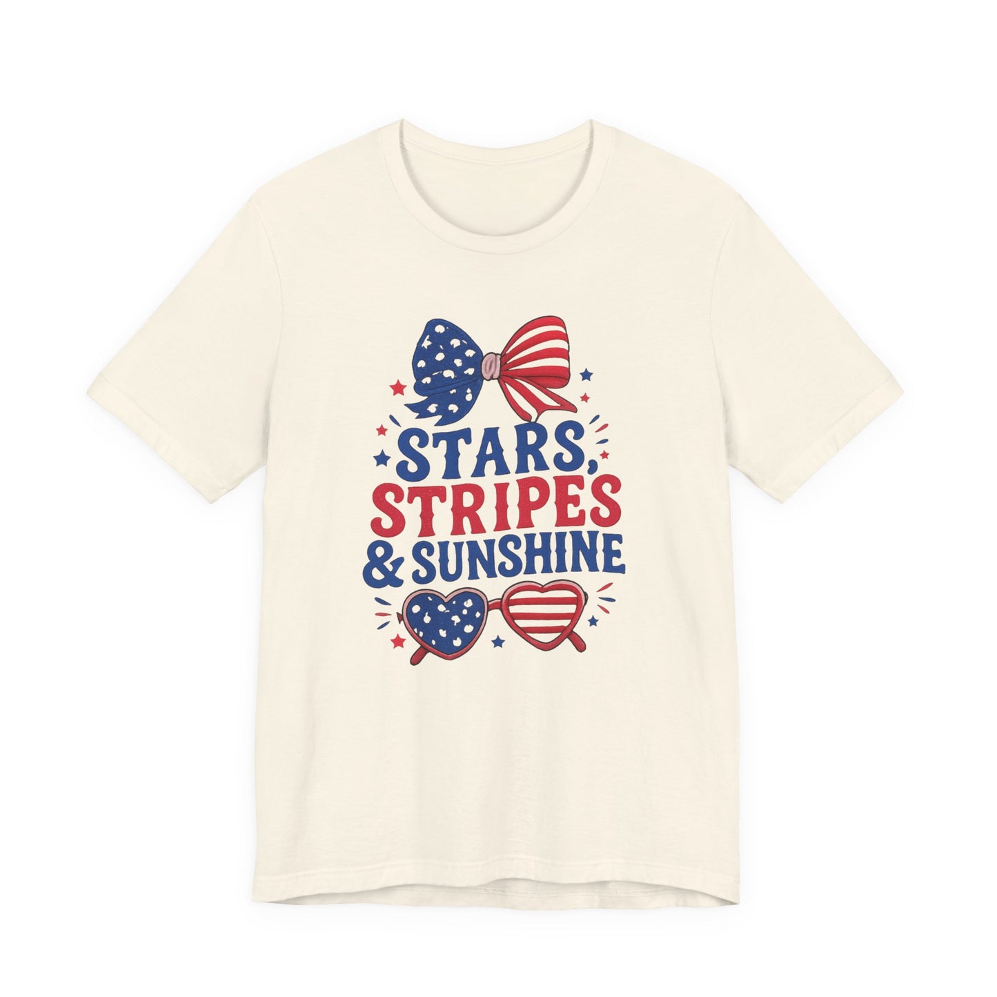 Stars Stripes and Sunshine Graphic Tee
