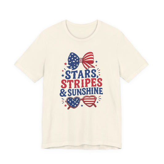 Stars Stripes and Sunshine Graphic Tee