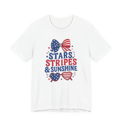 Stars Stripes and Sunshine Graphic Tee