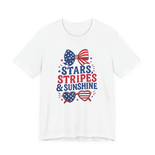 Stars Stripes and Sunshine Graphic Tee