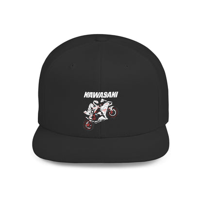 KAWASAKI Flat Bill Snapback