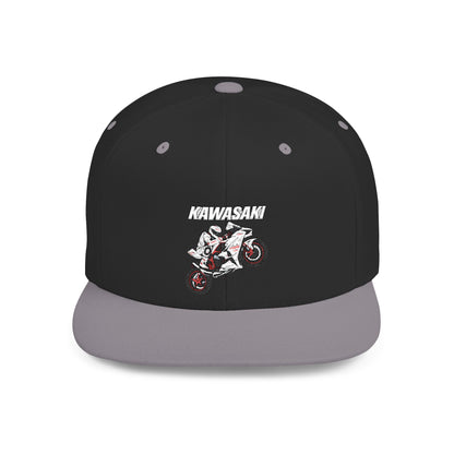 KAWASAKI Flat Bill Snapback