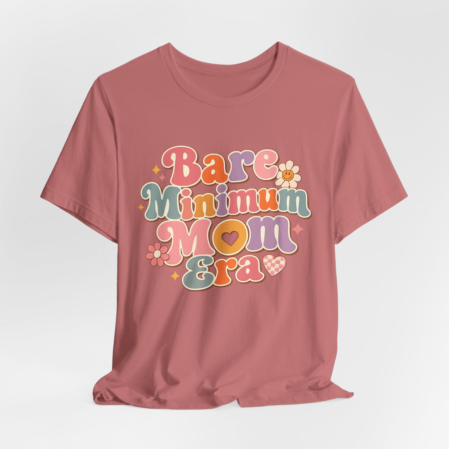 Bare Minimum Mom Era Graphic Tee