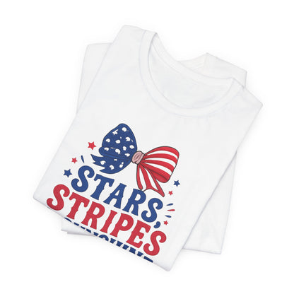 Stars Stripes and Sunshine Graphic Tee