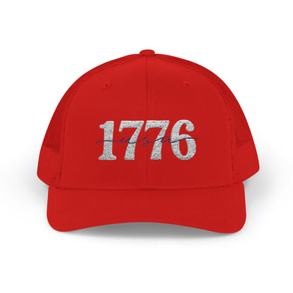 1776 USA Snapback Trucker Cap