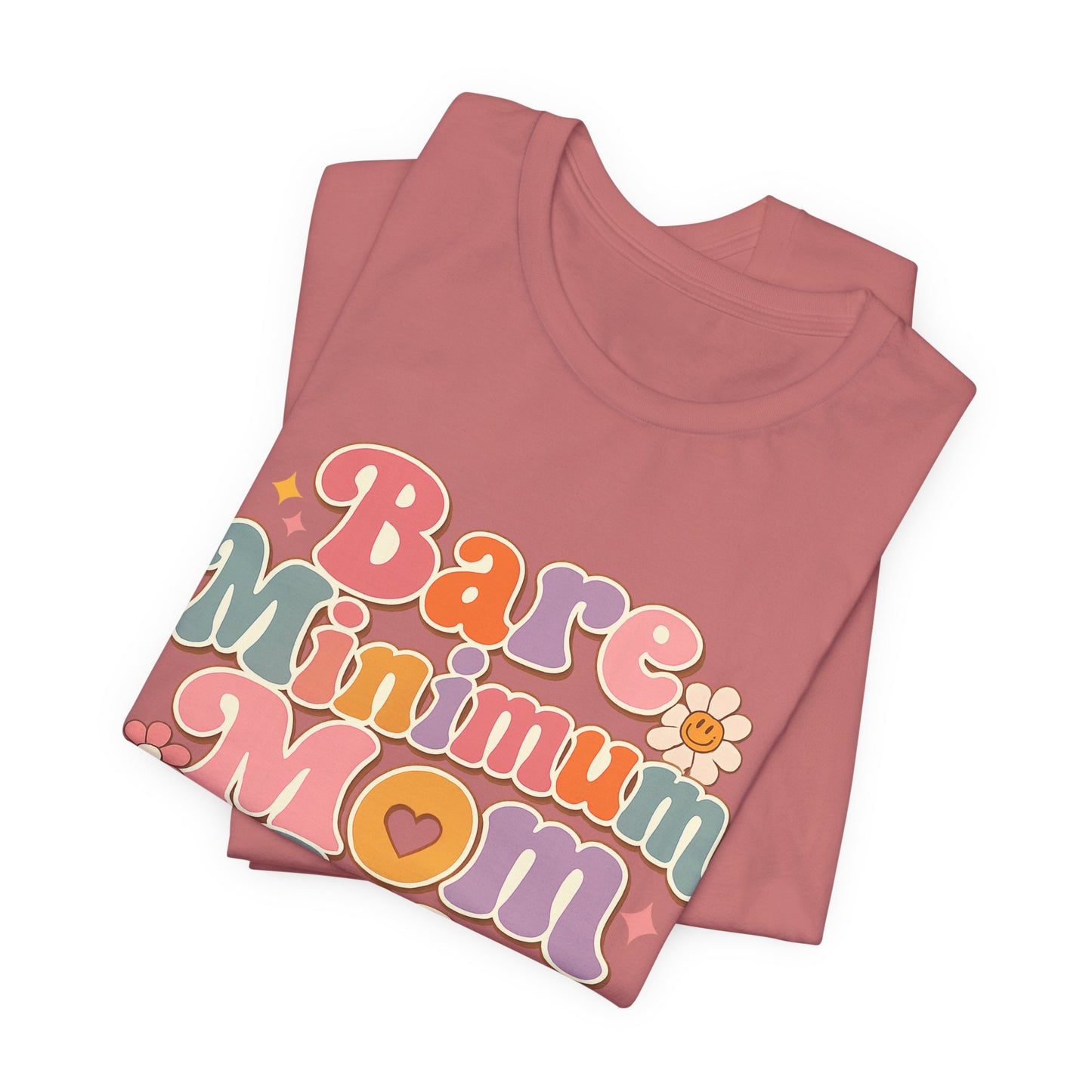 Bare Minimum Mom Era Graphic Tee