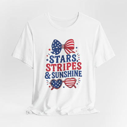 Stars Stripes and Sunshine Graphic Tee