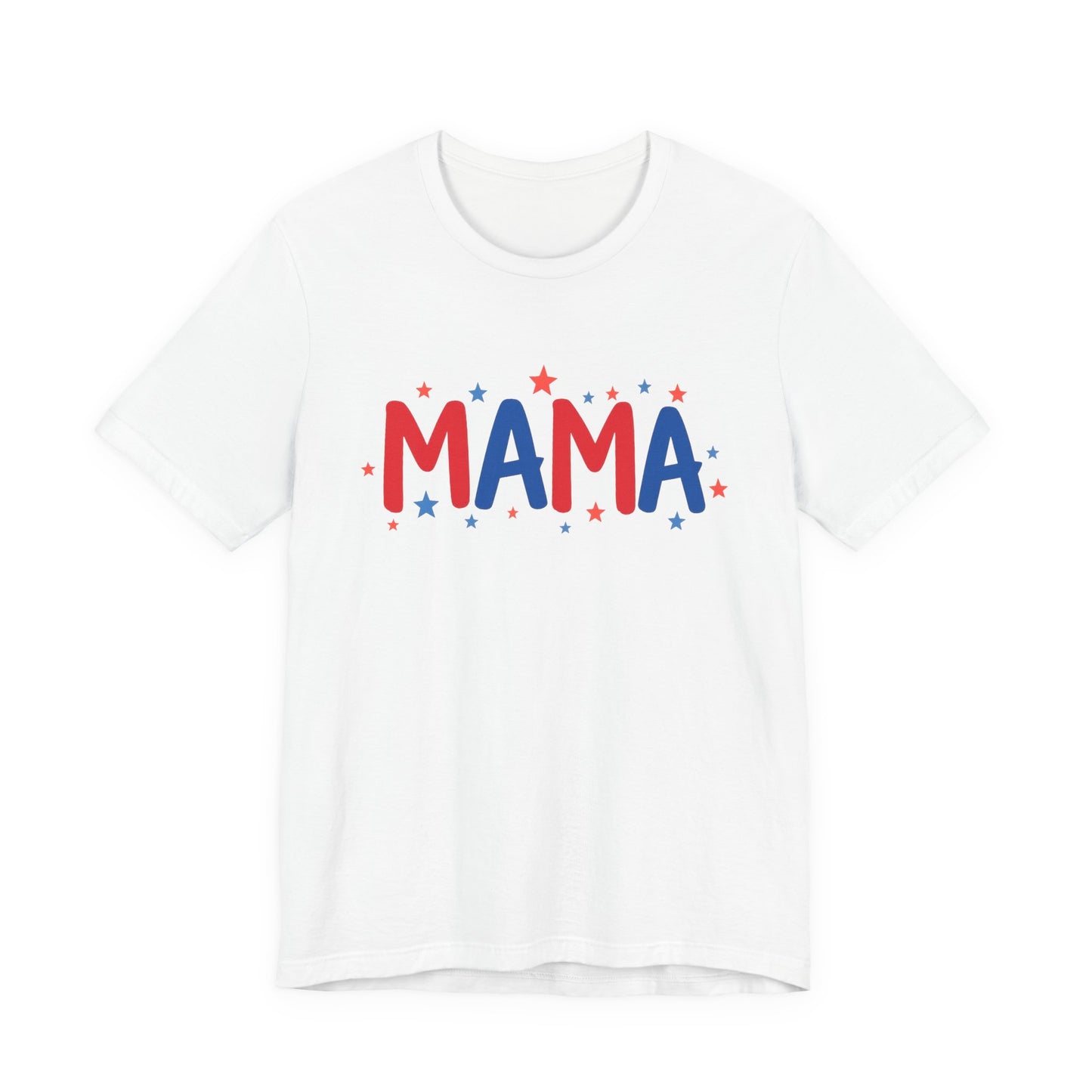 Red White & Blue "MAMA" Graphic Tee
