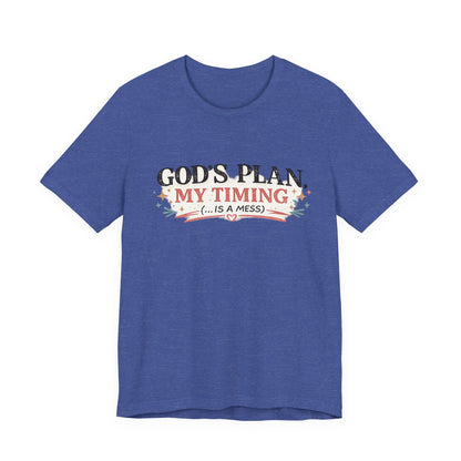 Gods Plan My Timing Graphic Tee