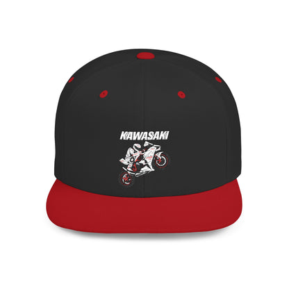 KAWASAKI Flat Bill Snapback