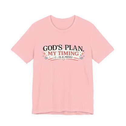 Gods Plan My Timing Graphic Tee