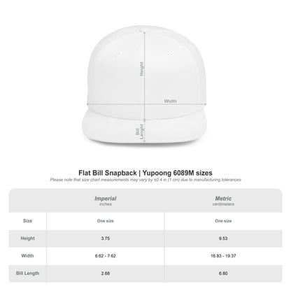 KAWASAKI Flat Bill Snapback